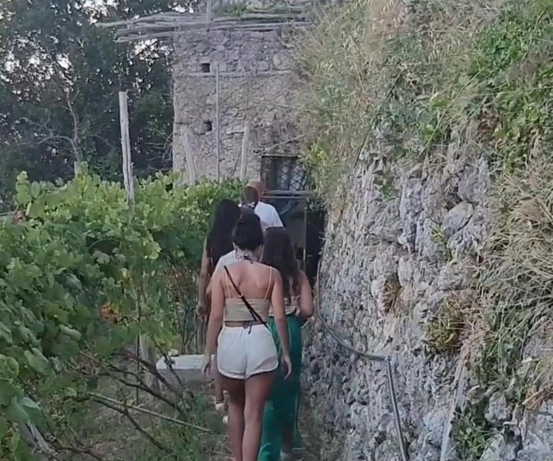 Agriturismo Fuoco D'Amalfi Villa Iazzetta Bagian luar foto